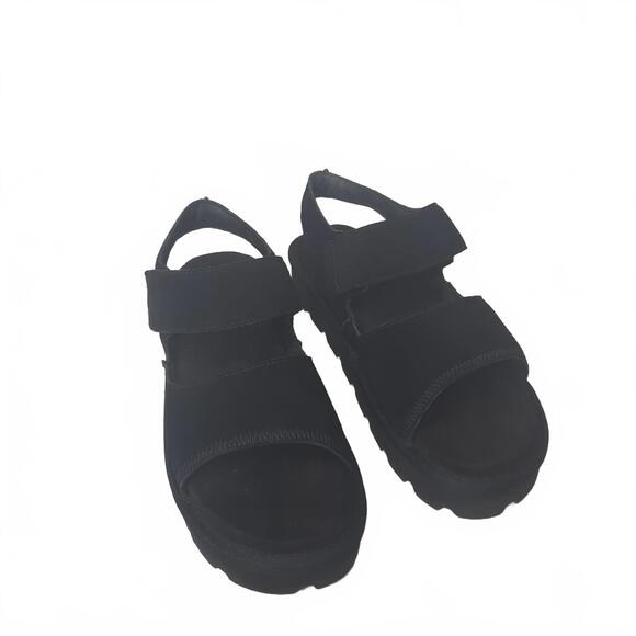 Koolaburra by UGG Black Women's Sandals Size 10 - Picture 1 of 5